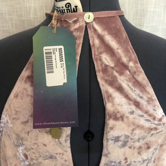 Show Me Your Mumu Gomez Velvet Mini Dress - Picture 2 of 8